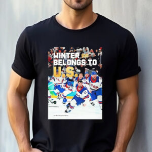 Winter Belongs To US Olympic Ice Hockey Shirt
