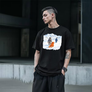 Punch Monkey and Nihilist Penguin alone meme shirt 3 PersonalizedShirts.net
