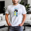 Cartoon Bluey Family T-shirt