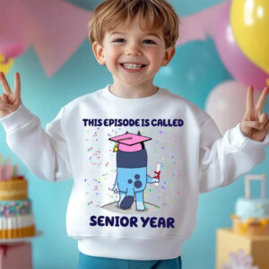 Senior Year Bluey Character Tee