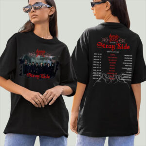 Stray Kids Album DominAte Tour Shirt