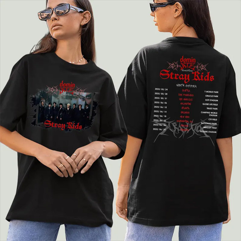 Stray Kids Album DominAte Tour Shirt Stray Kids Album DominAte Tour Shirt