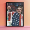 Jack Hughes Ice Hockey Champion Poster