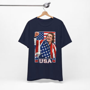 Team USA Hockey Jack Hughes Shirt PersonalizedShirts.net