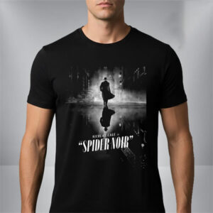 Spider Noir Nicolas Cage Marvel New Series 2026 Shirt