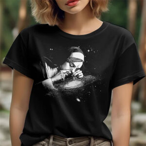 Nun Smoking, Pot Marijuana Shirt Nun Smoking, Pot Marijuana Shirt
