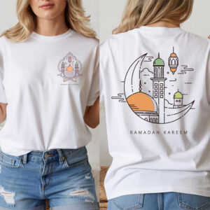 Ramadan Kareem Eid Mubarak 2-sided Shirt