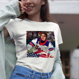 Jack Hughes Team USA Hockey Shirt Jack Hughes Team USA Hockey Shirt