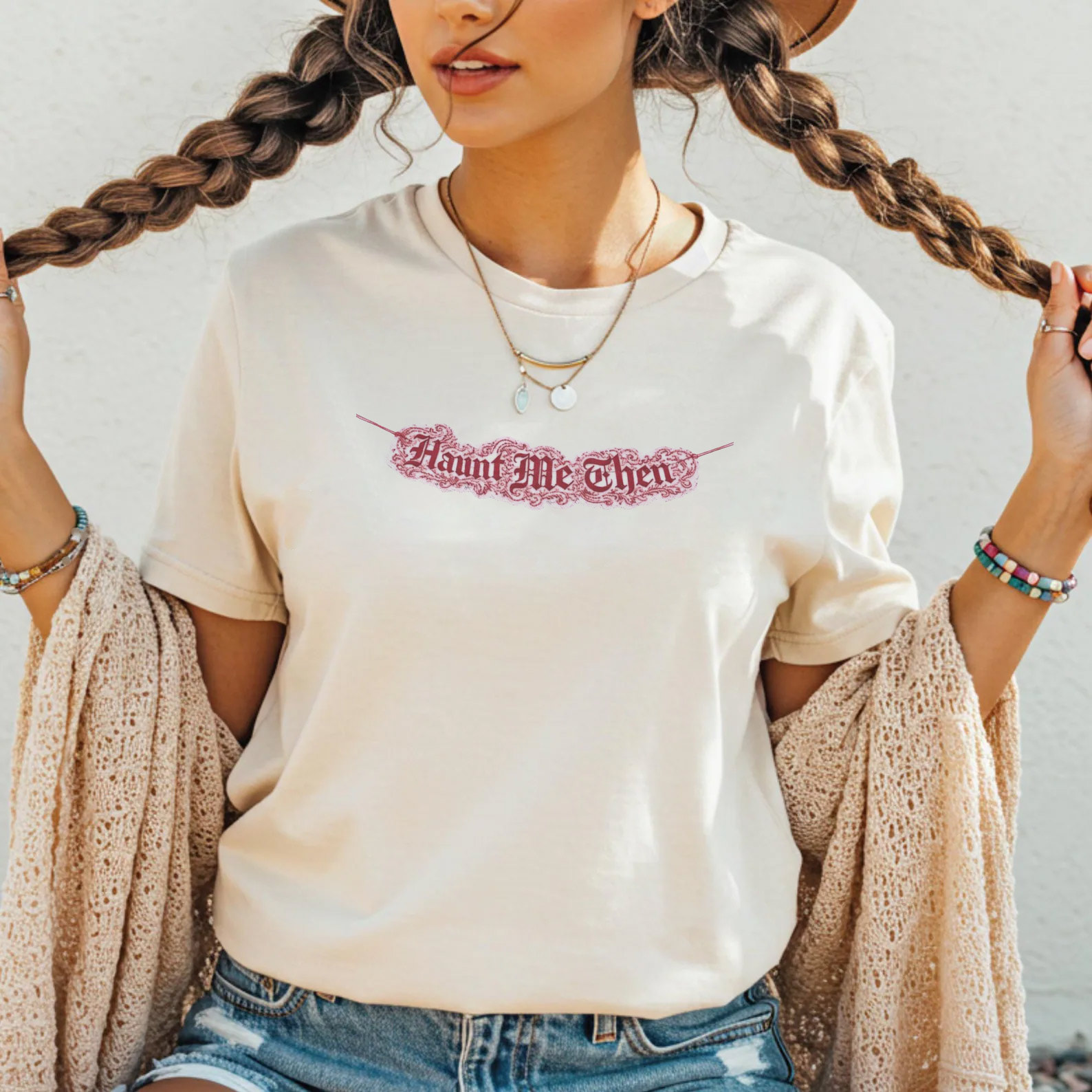 Haunt Me Then Wuthering Heights Emily Bronte Movie Shirt Haunt Me Then Wuthering Heights Emily Bronte Movie Shirt