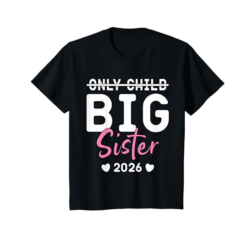 Big Sister 2026 National Sibling Day Shirt Big Sister 2026 National Sibling Day Shirt