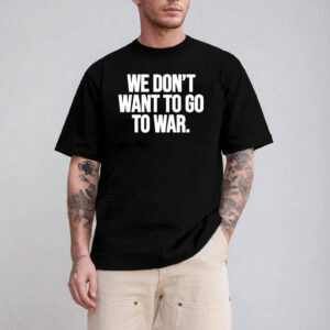 Anti War Stop The War In Iran Tee