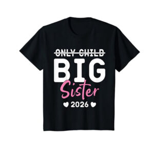 Big Sister 2026 National Sibling Day Shirt PersonalizedShirts.net