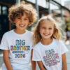 Custom Big Sister Big Brother T-shirt