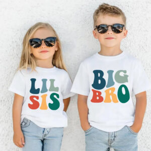 Custom Family Outfit Big Brother Sister Shirt