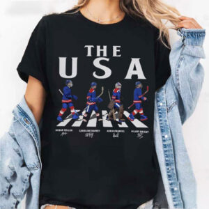 USA Walking Road Ice Hockey Shirt