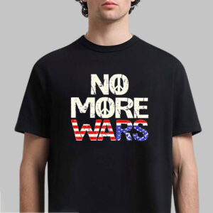 No More War American Flag Shirt