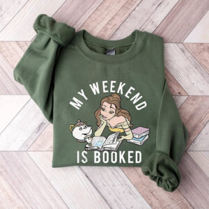 My Weekend Is Booked, Belle’s Book Shop Tee