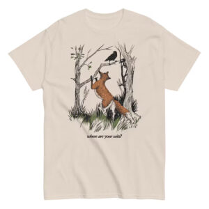 Vintage Fox And Crow Fable Book Comfort Colors Shirt