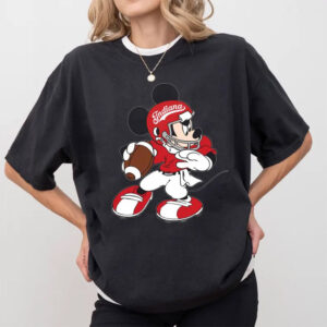 Football Indiana Hoosiers Mickey And Friends Tee 2 PersonalizedShirts.net