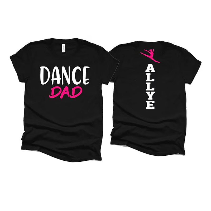 International Dance Day, Dance Dad 2-sided Shirt International Dance Day, Dance Dad 2-sided Shirt