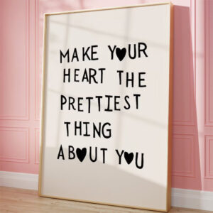 Quotes About Honesty, Heart Quote Poster