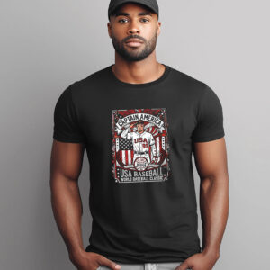 Aaron Judge Captain USA Baseball Shirt PersonalizedShirts.net