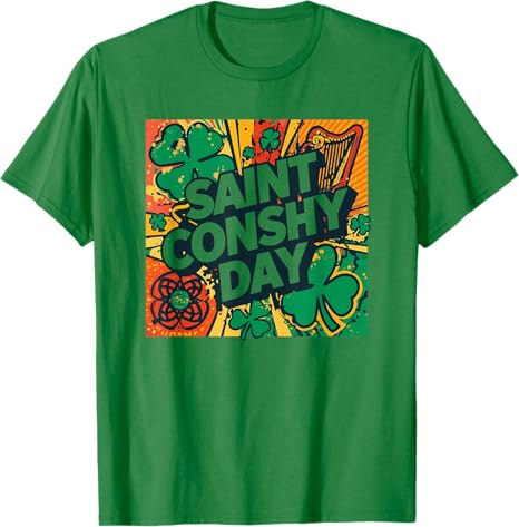 Happy Saint Conshy Day Clover Shirt Happy Saint Conshy Day Clover Shirt