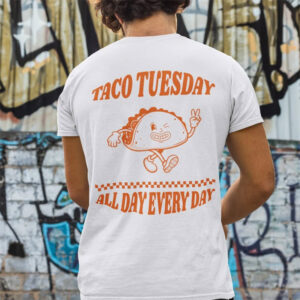 Cinco De Mayo Food​ Tacos And Tequila 2-sided Shirt