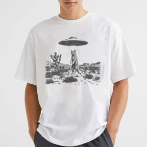 UFO Cat, Alien Space Ship Shirt