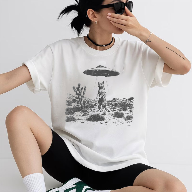 UFO Cat, Alien Space Ship Shirt UFO Cat, Alien Space Ship Shirt
