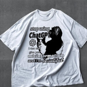 Anti Chat Gpt, Cat Meme Shirt