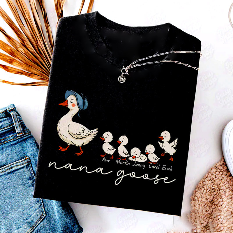 Custom Goose Mom, Happy Mother's Day Shirt Custom Goose Mom, Happy Mother's Day Shirt