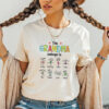 Custom Grandma Shirts With Grandkids Names