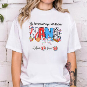 Custom Name Baseball Mothers Day Gift Ideas Shirt 3 PersonalizedShirts.net