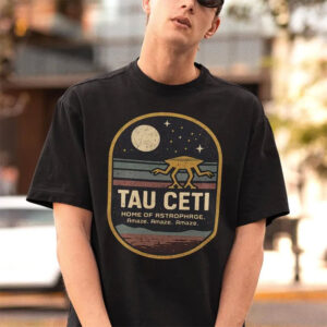 Star Tau Ceti Project Hail Mary Rocky T-shirt