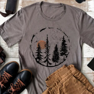 Day Of Trees, Forest Green Shirt