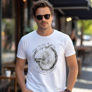 Ralph Waldo Emerson Quote, Nature Artistic Shirt