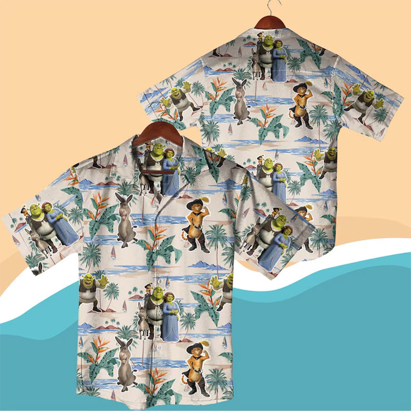 Donkey Shrek Meme Hawaiian Shirt Donkey Shrek Meme Hawaiian Shirt