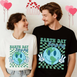 Everyday Earth Day, Green Planet Shirt