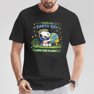 Planet Earth Day​ Snoopy Woodstock Shirt