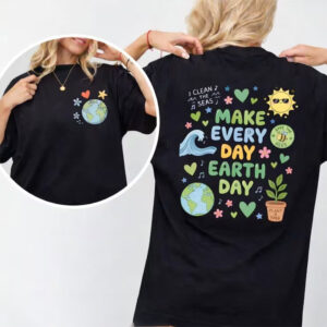 Save The Planet, Nature Lover Gift 2-sided Shirt