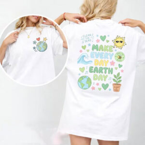 Save The Planet, Nature Lover Gift 2-sided Shirt