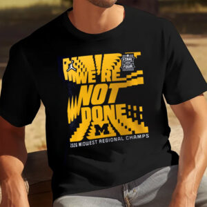 Michigan Wolverines Basketball NCAA Final Four 2026 Shirt