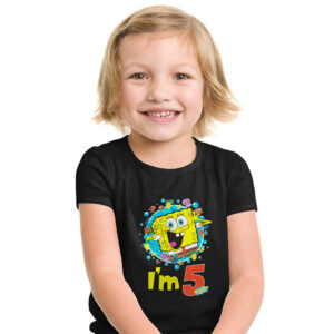  Custom Birthday Party Spongebob Squarepants T-shirt
