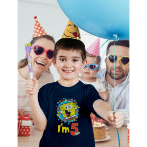  Custom Birthday Party Spongebob Squarepants T-shirt