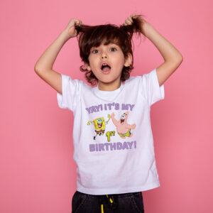 Custom Birthday SpongeBob And Patrick Shirt