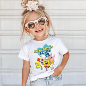 Custom Birthday SpongeBob Football Shirt