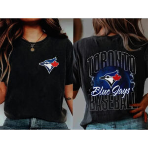 Baseball Game Toronto Blue Jays 2-sided Shirt