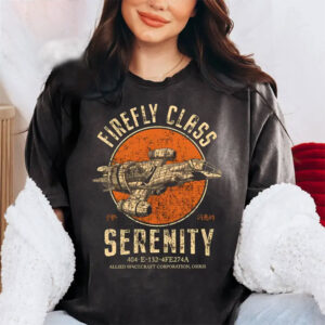 Firefly Class Ship Sci-fi Tee