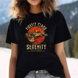 Firefly Class Ship Sci-fi Tee